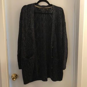 Free People Sparkle Oversized Cardigan